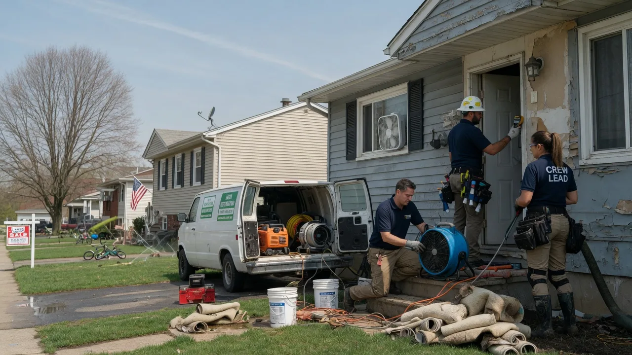 Flood Cleanup in Langston, OK near me