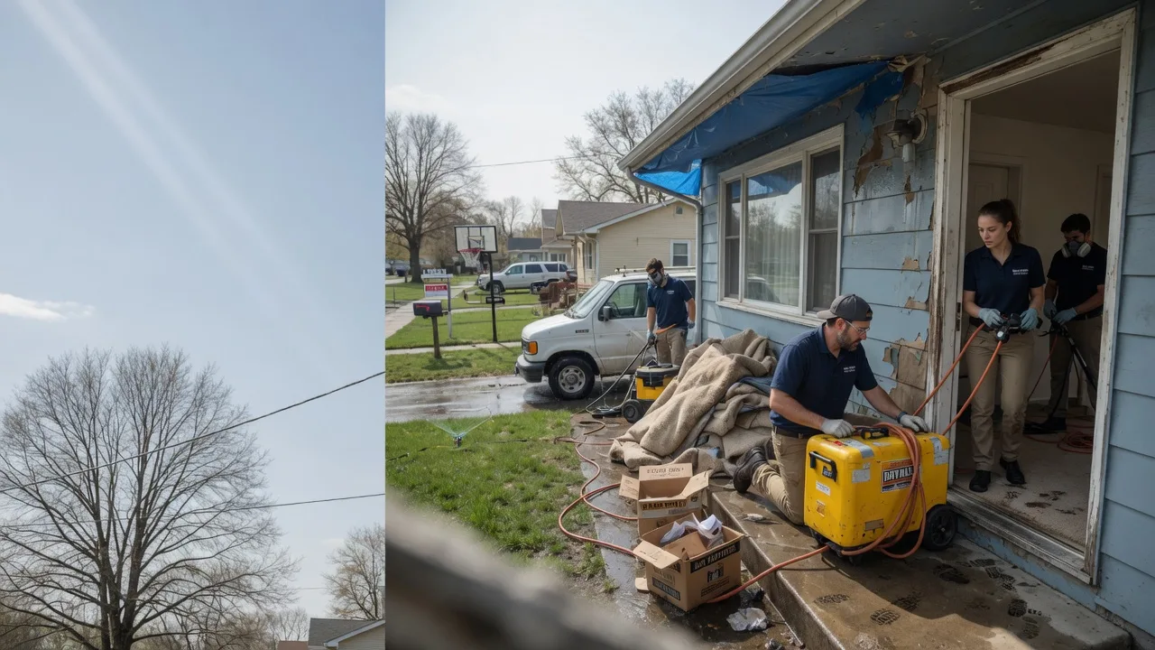 Basement Flood Cleanup in Langston, OK near me